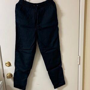 H&M Women's Navy Blue Trousers